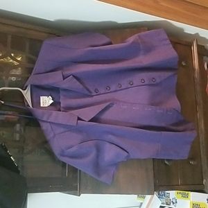 Purple 2 piece suit